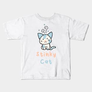 Stinky Cat Kids T-Shirt